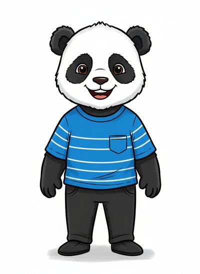 Anthony's Panda Adventures 🐼 - Classic Coloring Book