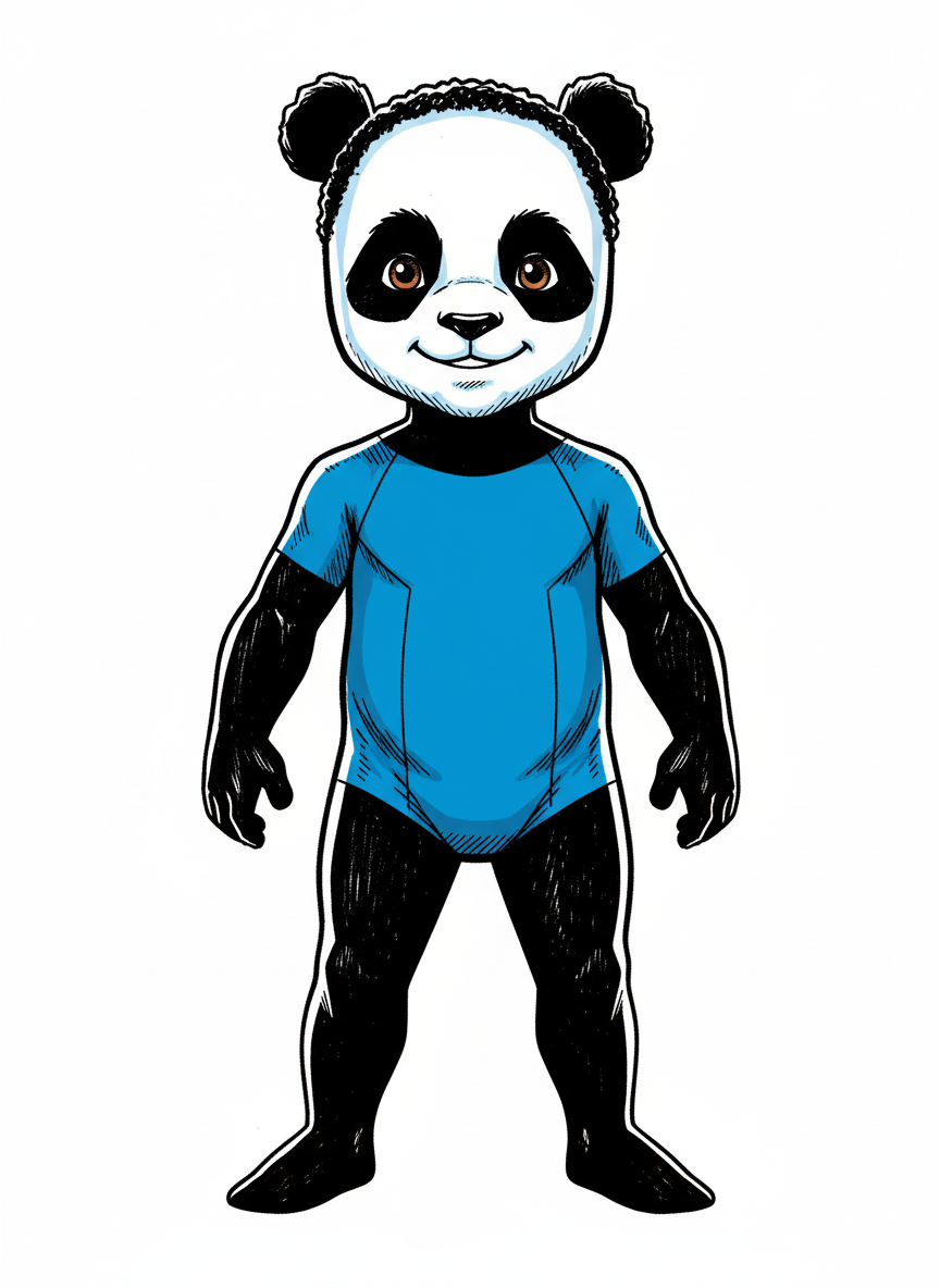 Panda Anthony - Comic Book