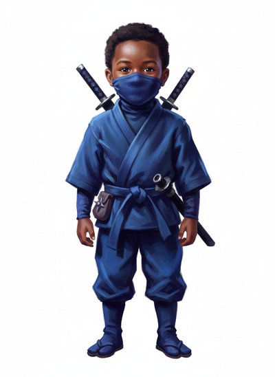 Anthony's Ninja Adventure 💥 - Impressionist Painting