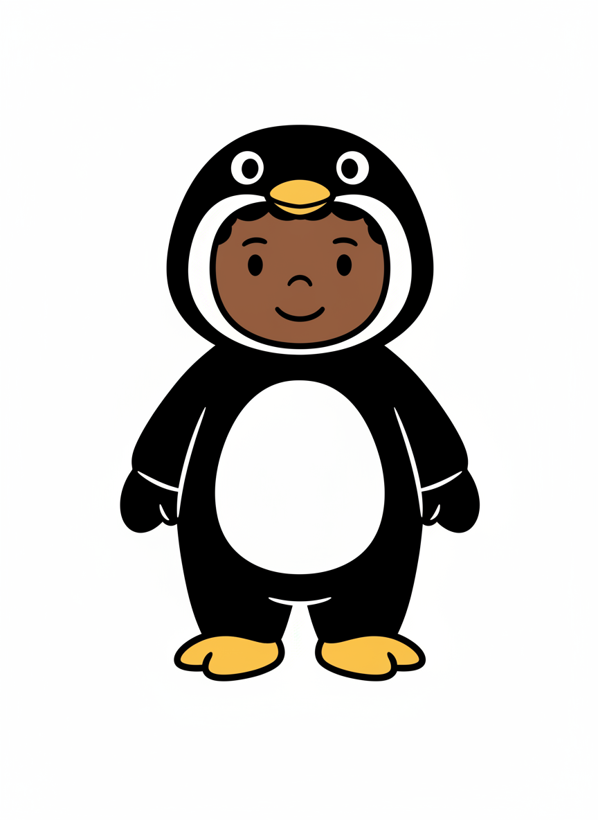 Penguin Anthony - Preschool Simple