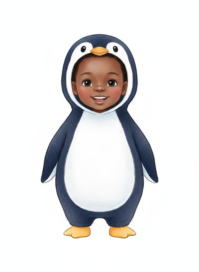 Anthony's Penguin Parade 🐧 - Gentle Pencil