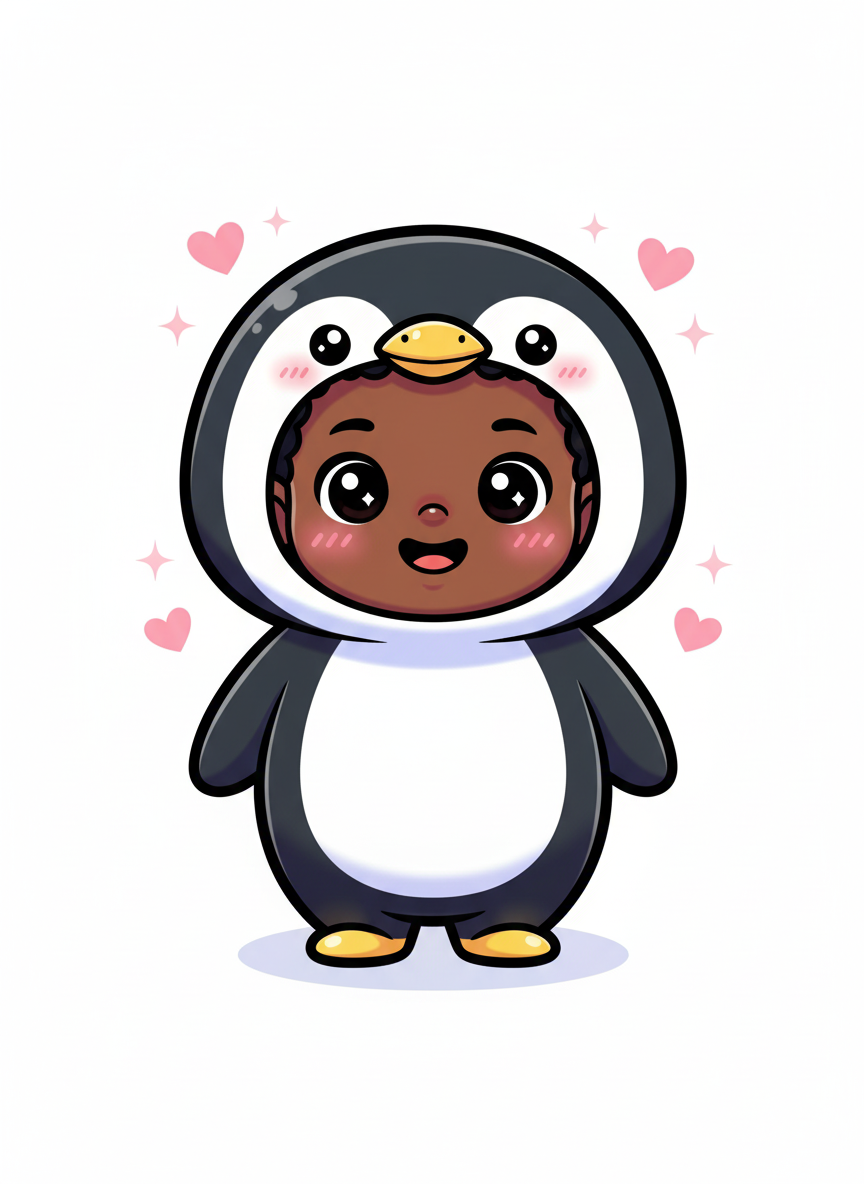 Penguin Anthony - Kawaii Cute