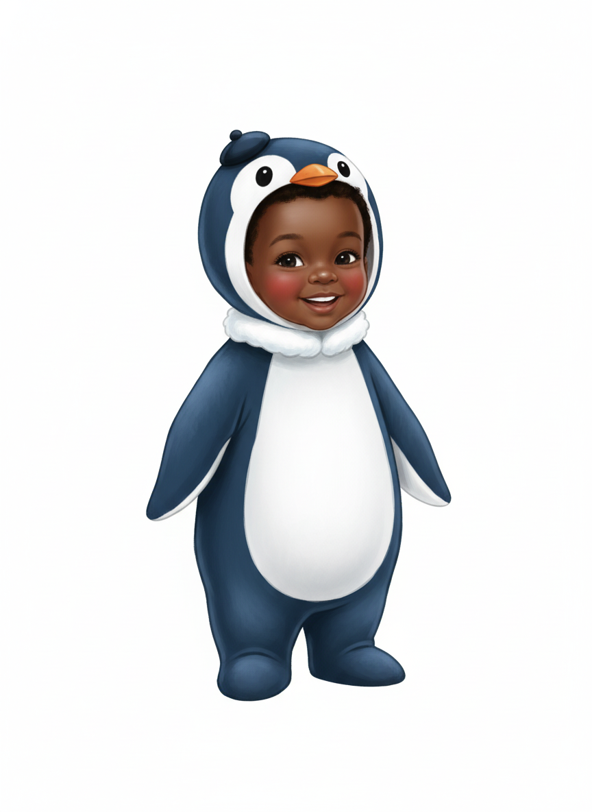 Penguin Anthony - Vintage Storybook