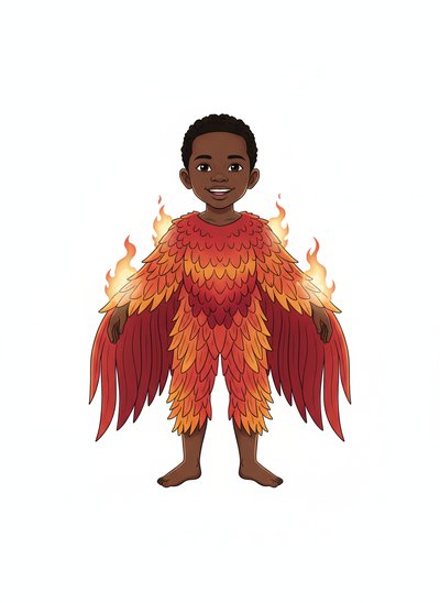 Anthony's Magical Phoenix Adventure - Minimalist