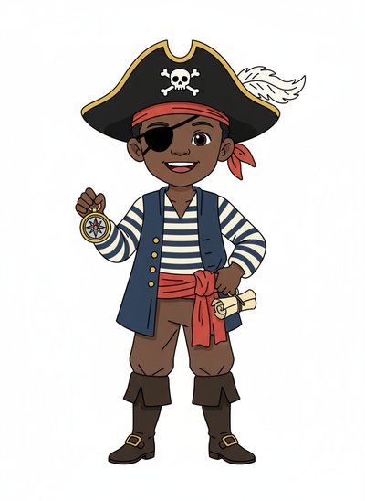 My Baby Pirate Adventure 🌊 - Minimalist