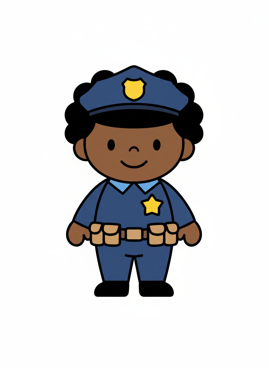 Officer Anthony - Preschool Simple