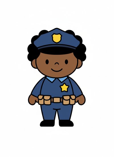 My Baby the Policeman 👮‍♂️ - Preschool Simple