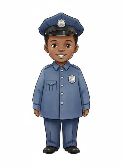 My Baby the Policeman 👮‍♂️ - Gentle Pencil