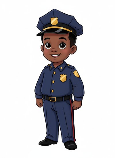 My Baby the Policeman 👮‍♂️ - Golden Age Animation