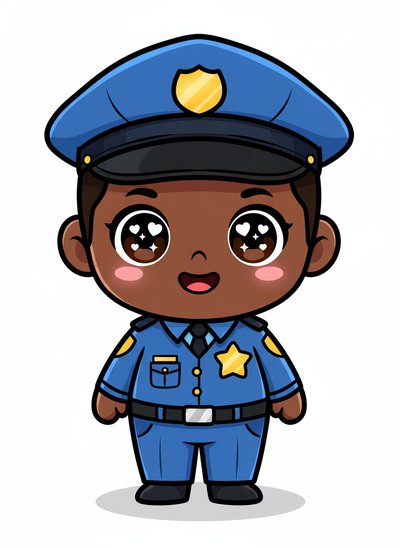 My Baby the Policeman 👮‍♂️ - Kawaii Cute