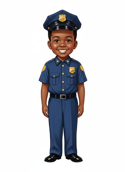 My Baby the Policeman 👮‍♂️ - Vintage Storybook