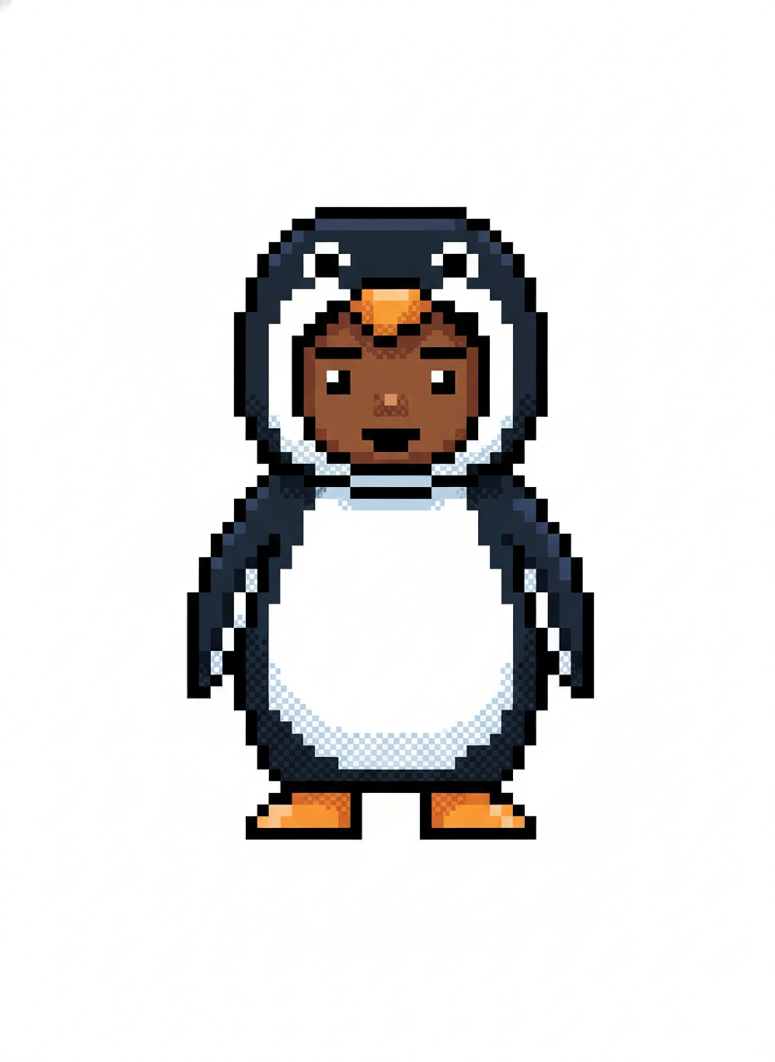 Penguin Anthony - Pixel Art