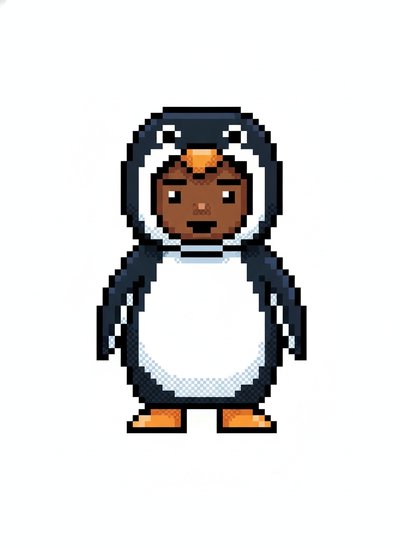 Anthony's Penguin Parade 🐧 - Pixel Art