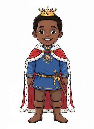 My Little Prince Anthony 👑 - Classic Coloring Book