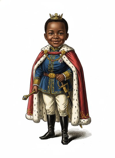 My Little Prince Anthony 👑 - Victorian Illustration