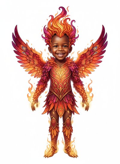 Anthony's Magical Phoenix Adventure - Fairy Tale Classic