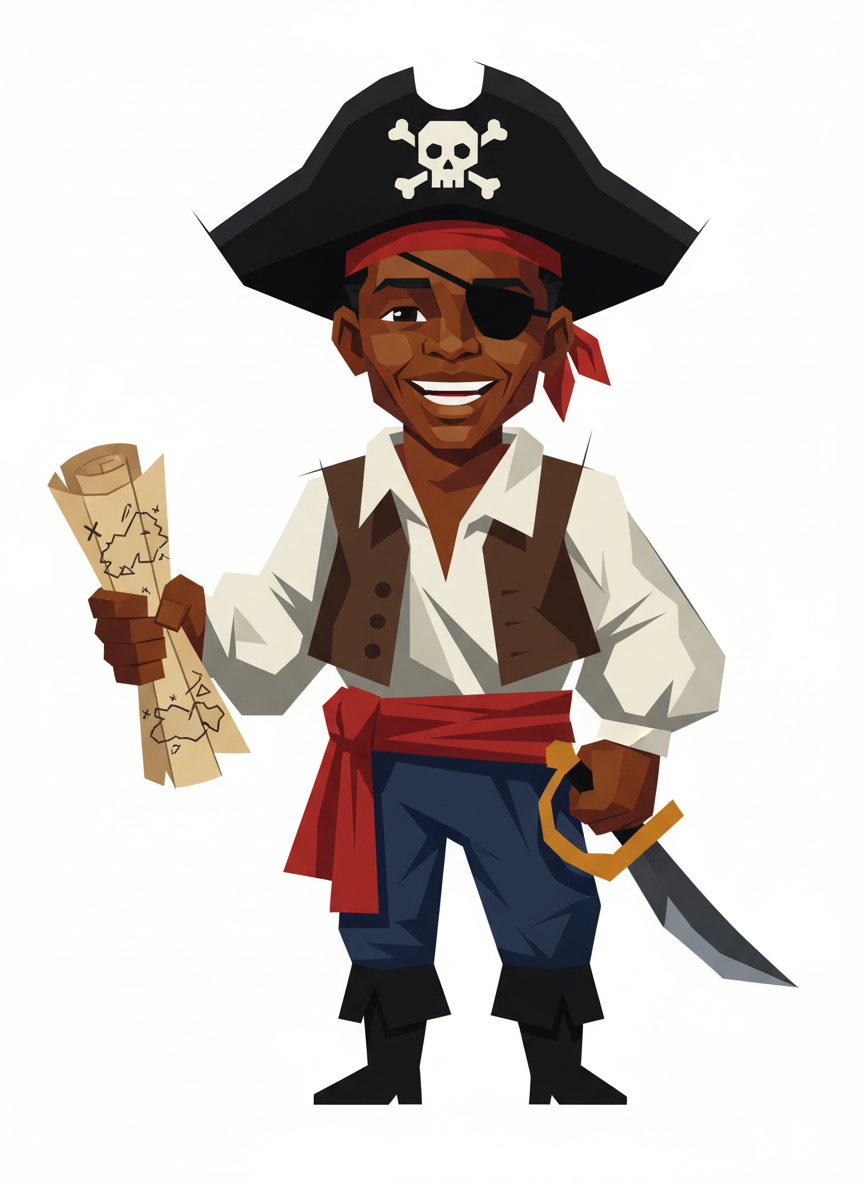 Captain Anthony - Cubist Painting