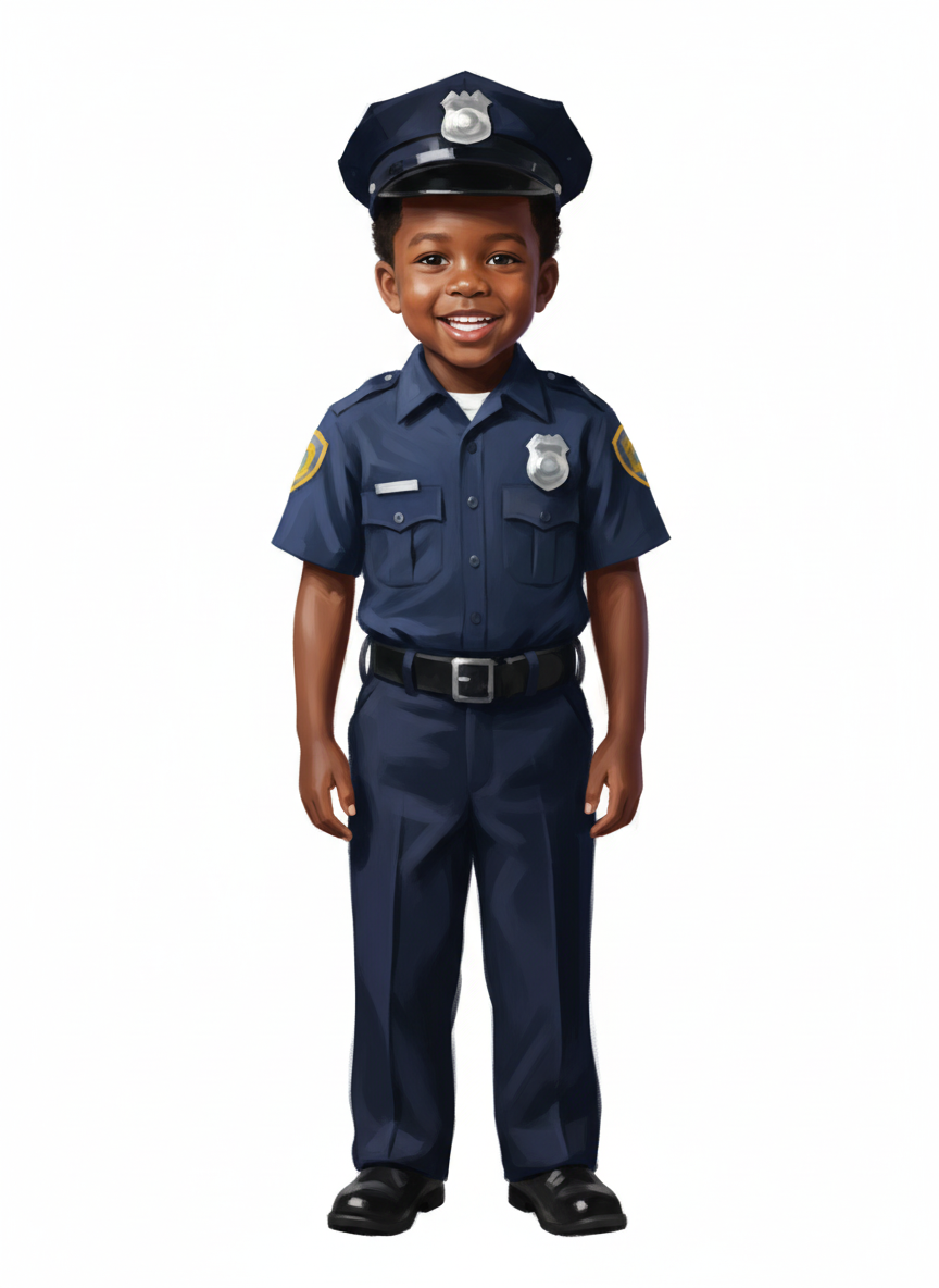 Officer Anthony - Impressionist Painting