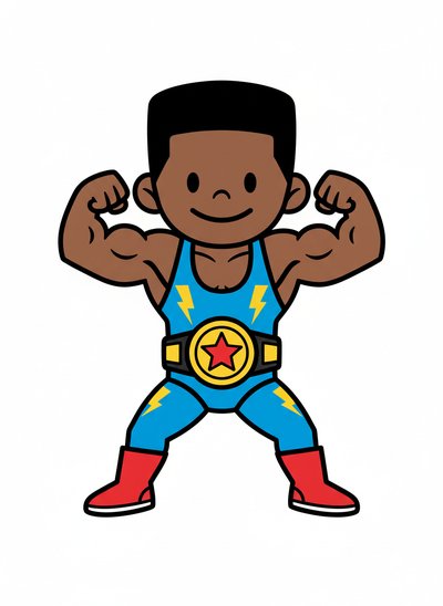 My Baby Wrestler Dreams 🤼‍♂️ - Preschool Simple