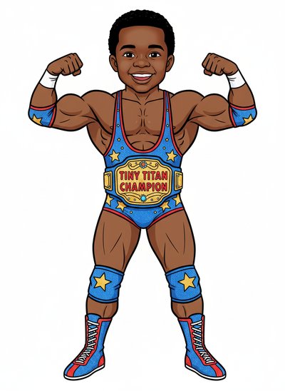My Baby Wrestler Dreams 🤼‍♂️ - Classic Coloring Book