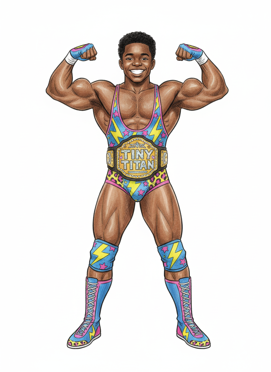 Anthony the Tiny Titan - Gentle Pencil