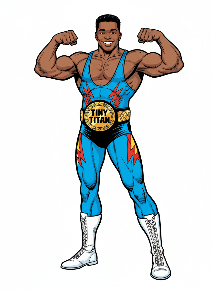 Anthony the Tiny Titan - Comic Book