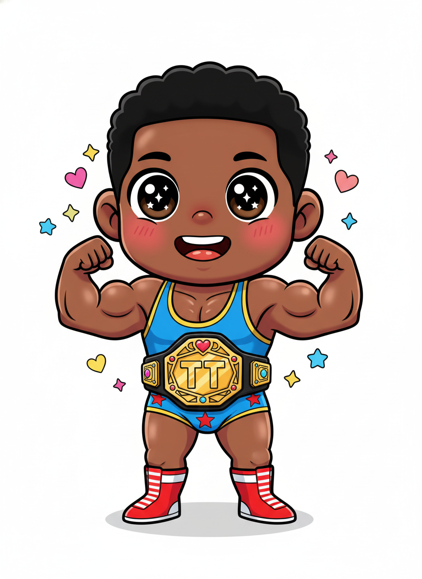 Anthony the Tiny Titan - Kawaii Cute