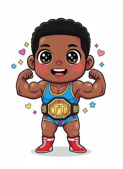 My Baby Wrestler Dreams 🤼‍♂️ - Kawaii Cute