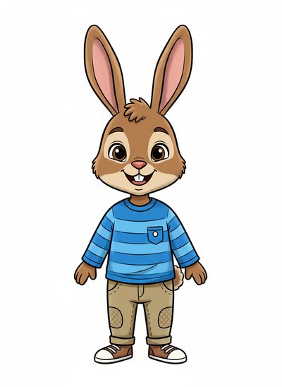 Anthony's Bunny Wonderland 🐰 - Classic Coloring Book