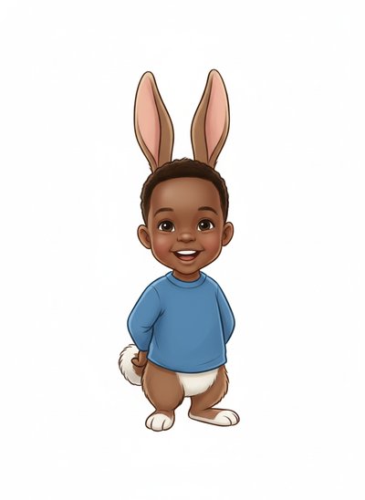 Anthony's Bunny Wonderland 🐰 - Vintage Storybook