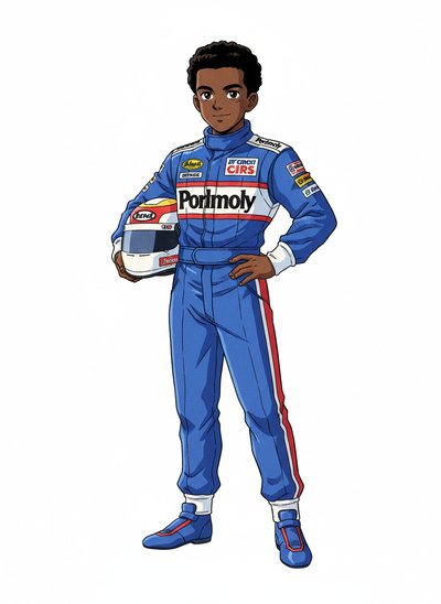 Anthony's Racing Adventure 🚗 - Classic Anime