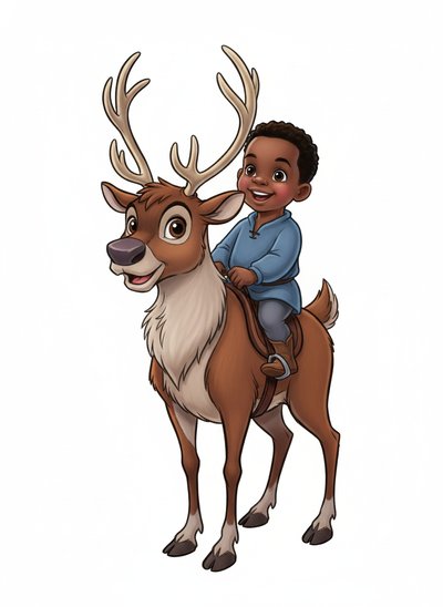 My Baby's Reindeer Ride 🦌 - Golden Age Animation