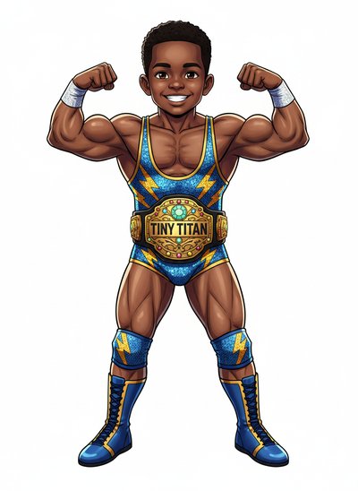 My Baby Wrestler Dreams 🤼‍♂️ - Webtoon Anime