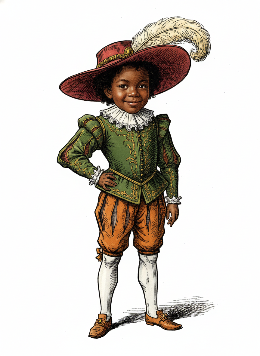 Anthony the Renaissance Prince - Victorian Illustration