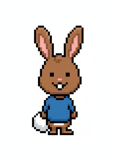 Anthony's Bunny Wonderland 🐰 - Pixel Art