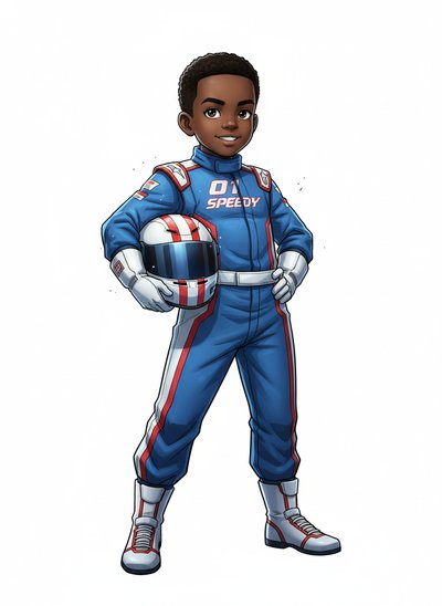Anthony's Racing Adventure 🚗 - Webtoon Anime