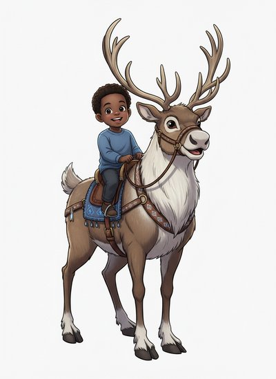 My Baby's Reindeer Ride 🦌 - Webtoon Anime