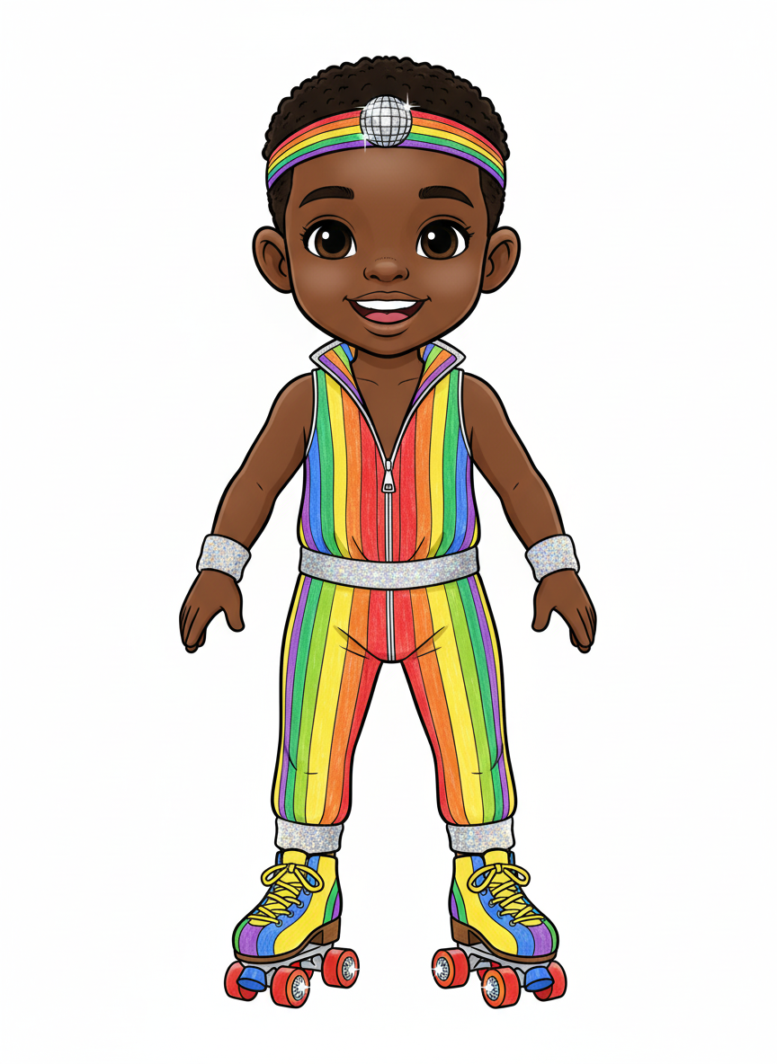 Disco Anthony - Classic Coloring Book