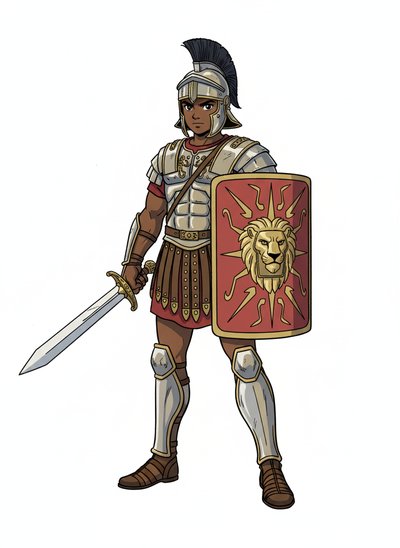 My Baby Gladiator Anthony 💪 - Classic Anime