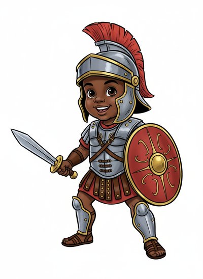 My Baby Gladiator Anthony 💪 - Golden Age Animation
