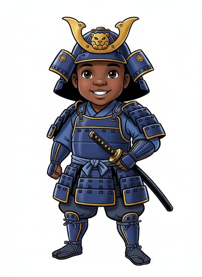 My Little Samurai Hero 🌸 - Golden Age Animation