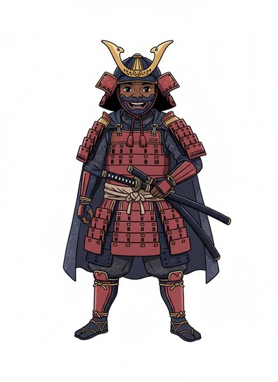 My Little Samurai Hero 🌸 - Minimalist