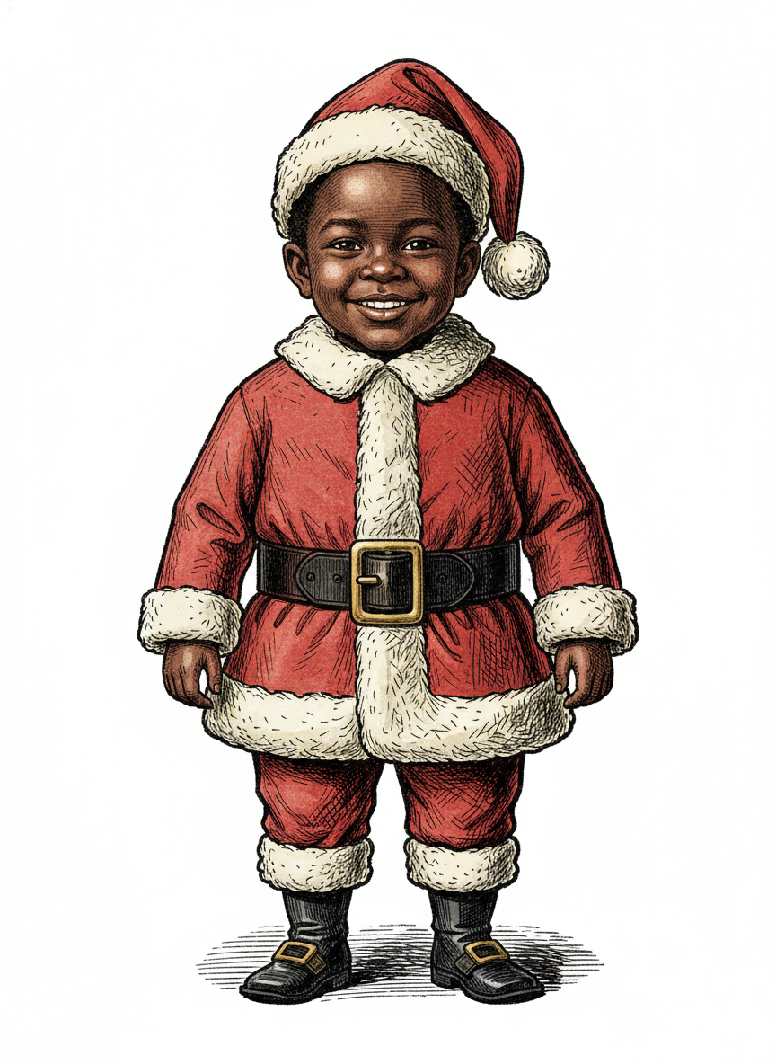 Anthony Claus - Victorian Illustration