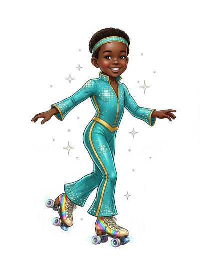 Anthony's Roller Disco Magic 🌈 - Fairy Tale Classic