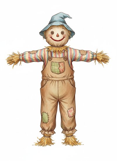 My Little Scarecrow Adventure 🌾 - Gentle Pencil