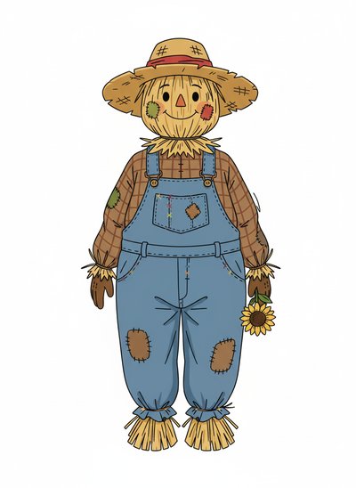 My Little Scarecrow Adventure 🌾 - Minimalist