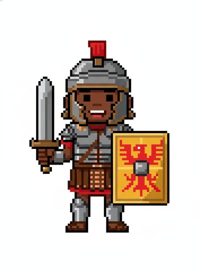 My Baby Gladiator Anthony 💪 - Pixel Art