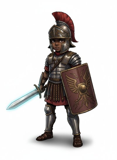 My Baby Gladiator Anthony 💪 - Webtoon Anime