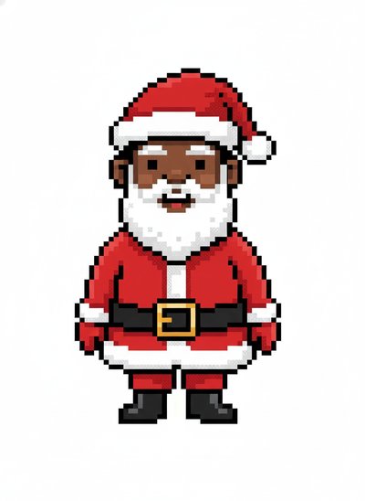My Baby's Santa Adventures 🎅 - Pixel Art