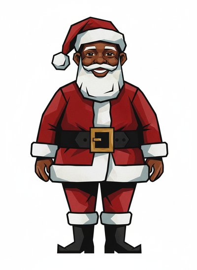 My Baby's Santa Adventures 🎅 - Cubist Painting